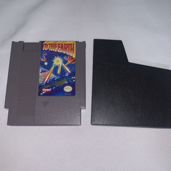 To The Earth Nintendo NES Video Game Authentic Nintendo Entertainment System - Picture 5 of 7